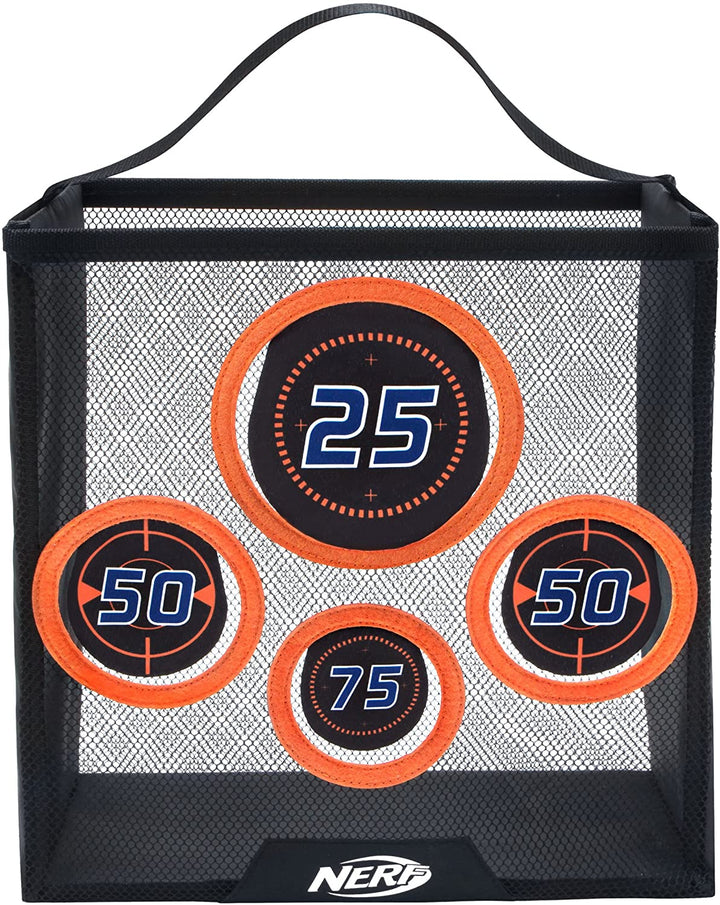 Nerf 11506 Elite Tragbares Übungsziel, Schwarz