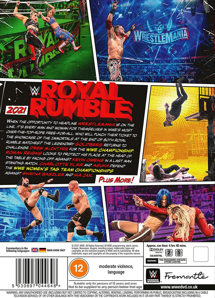 WWE: Royal Rumble 2021 [DVD]