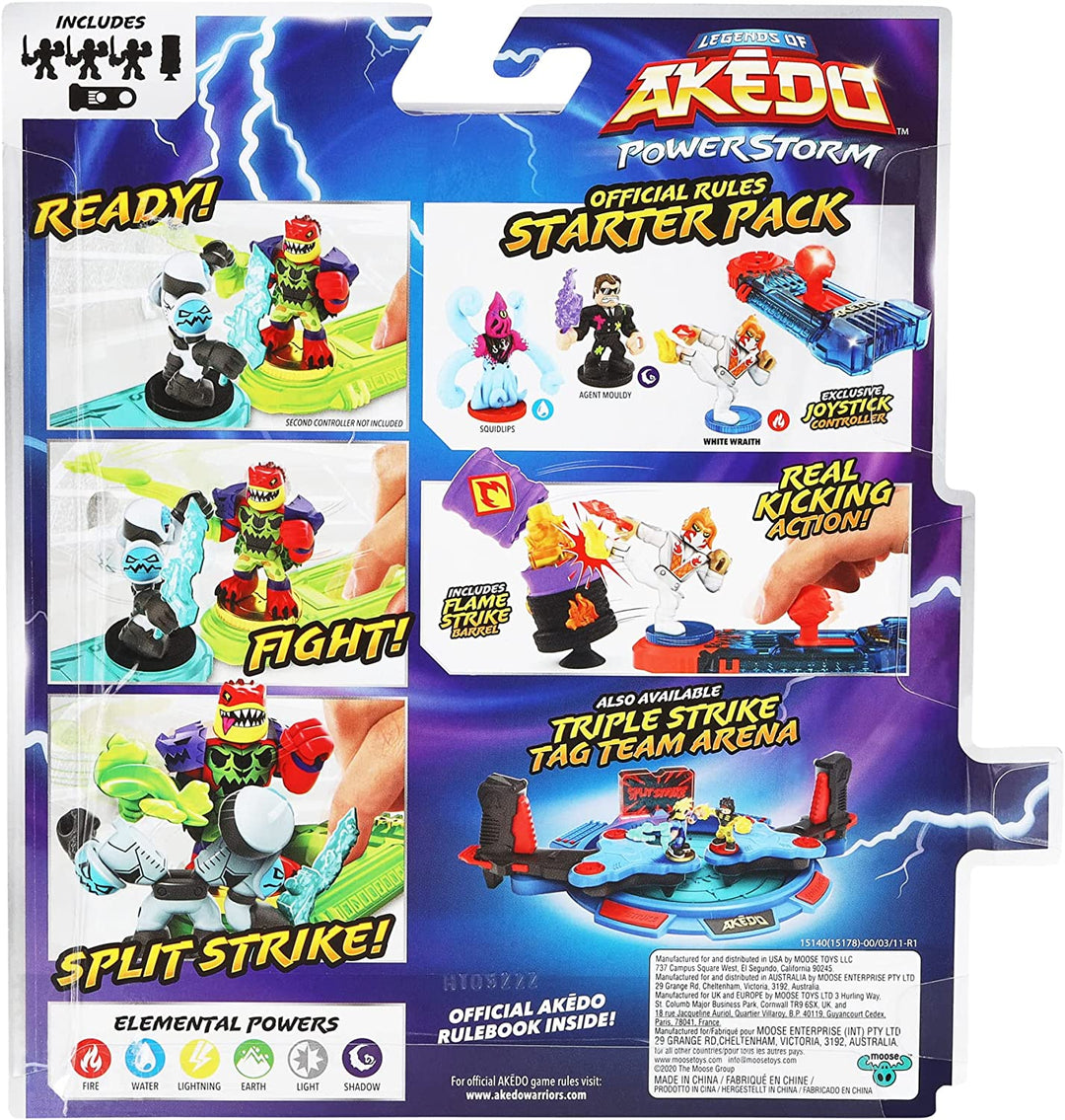 Legends of Akedo: Powerstorm Official Rules Starter Pack - Legendary Kick Attack