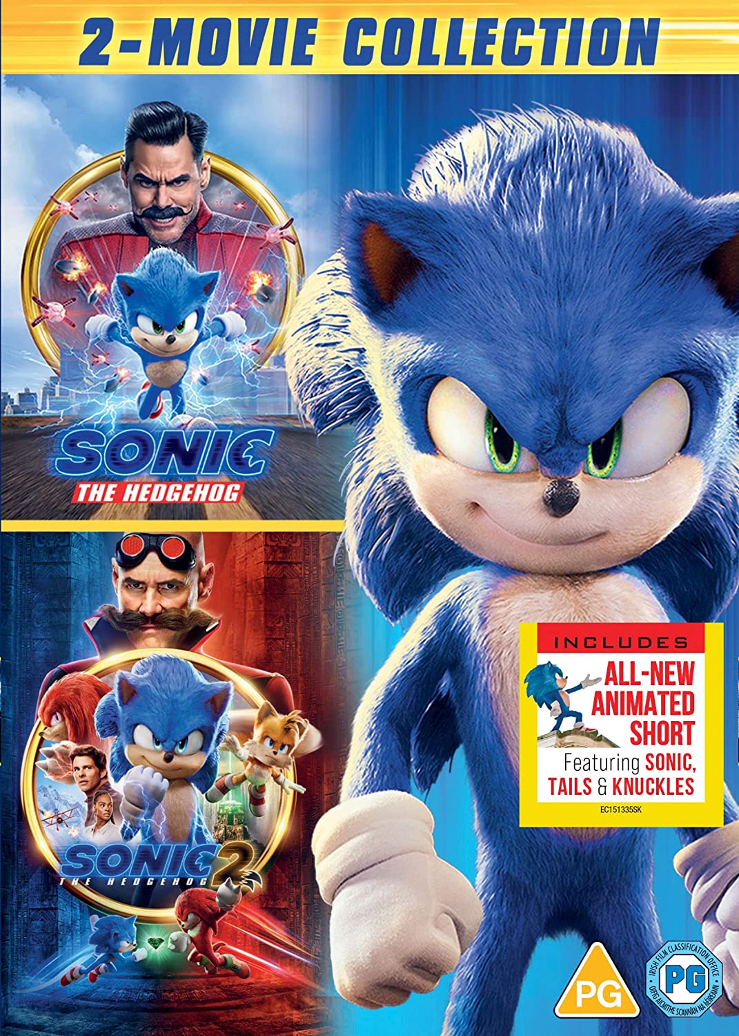 Sonic The Hedgehog 1 & 2 [DVD]