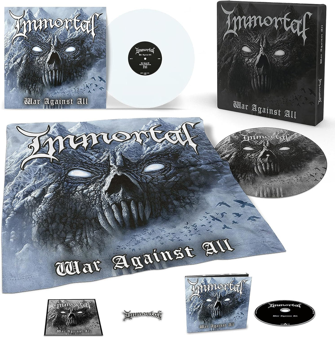 Immortal - War Against BOX (incl. polar Flag, Pin, Patch, Slipmat) [VINYL]