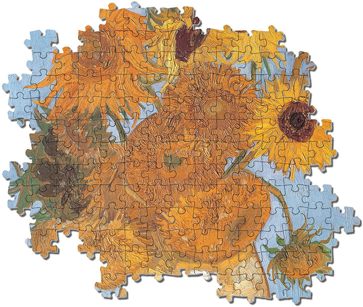 Clementoni 31438 Museum Collection Puzzle für Erwachsene und Kinder Van Gogh Sonnenblumen 1000 Teile