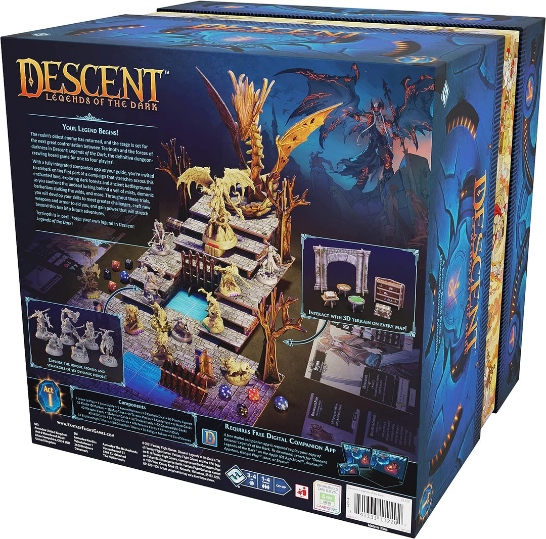 Fantasy Flight Games | Descent: Legends of The Dark | Miniature Game