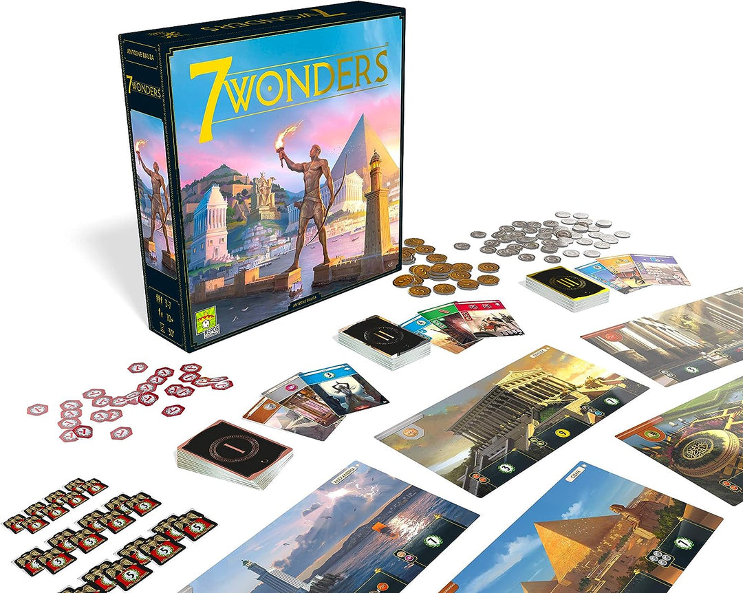 Repos Production UNBOX Now | 7 Wonders 2nd Edition | Board Game | Ages 10+