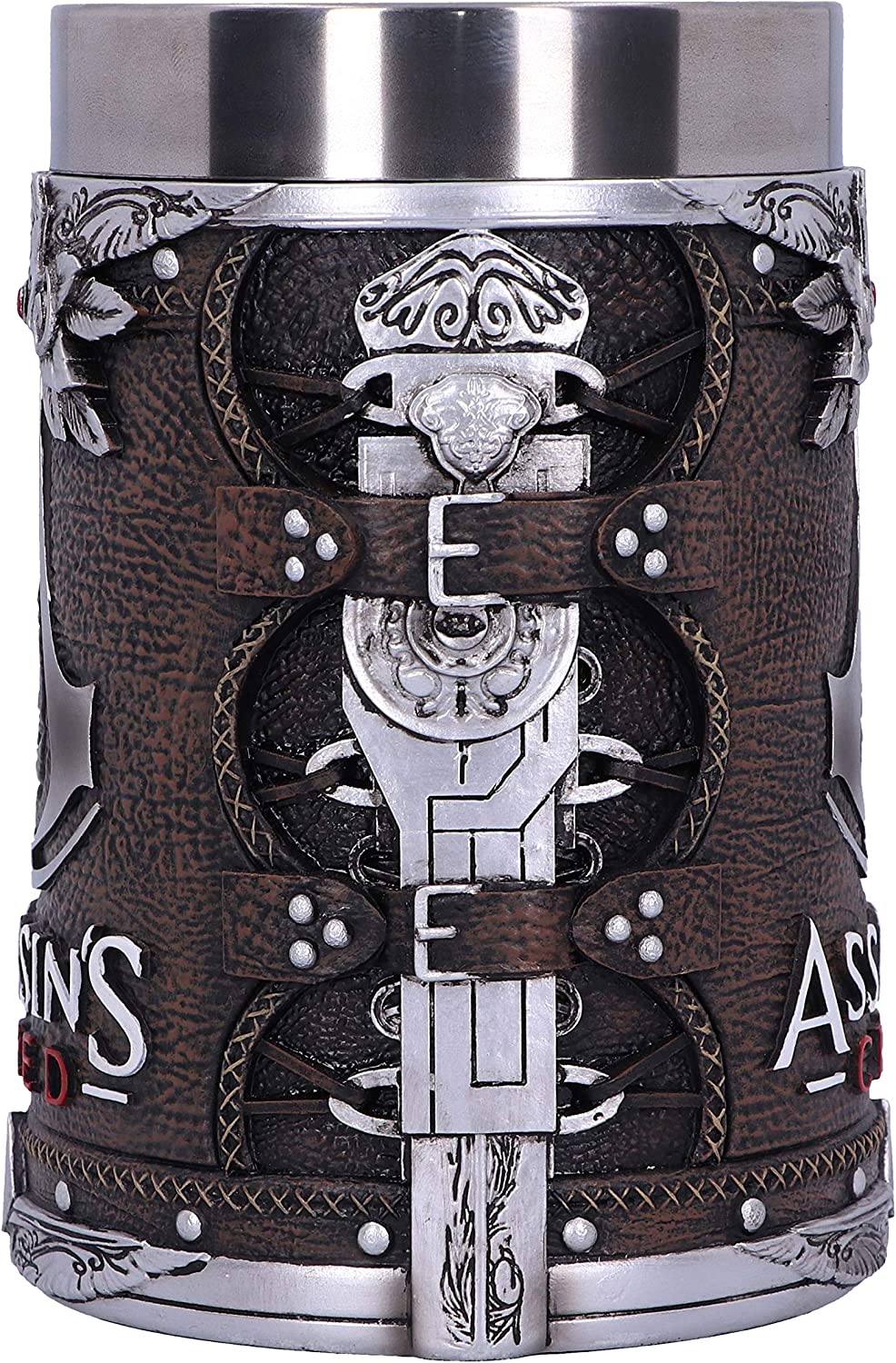 Officially Licensed Assassins Creed Brotherhood Brown Hidden Blade Game Tankard, Resin, 15.5cm