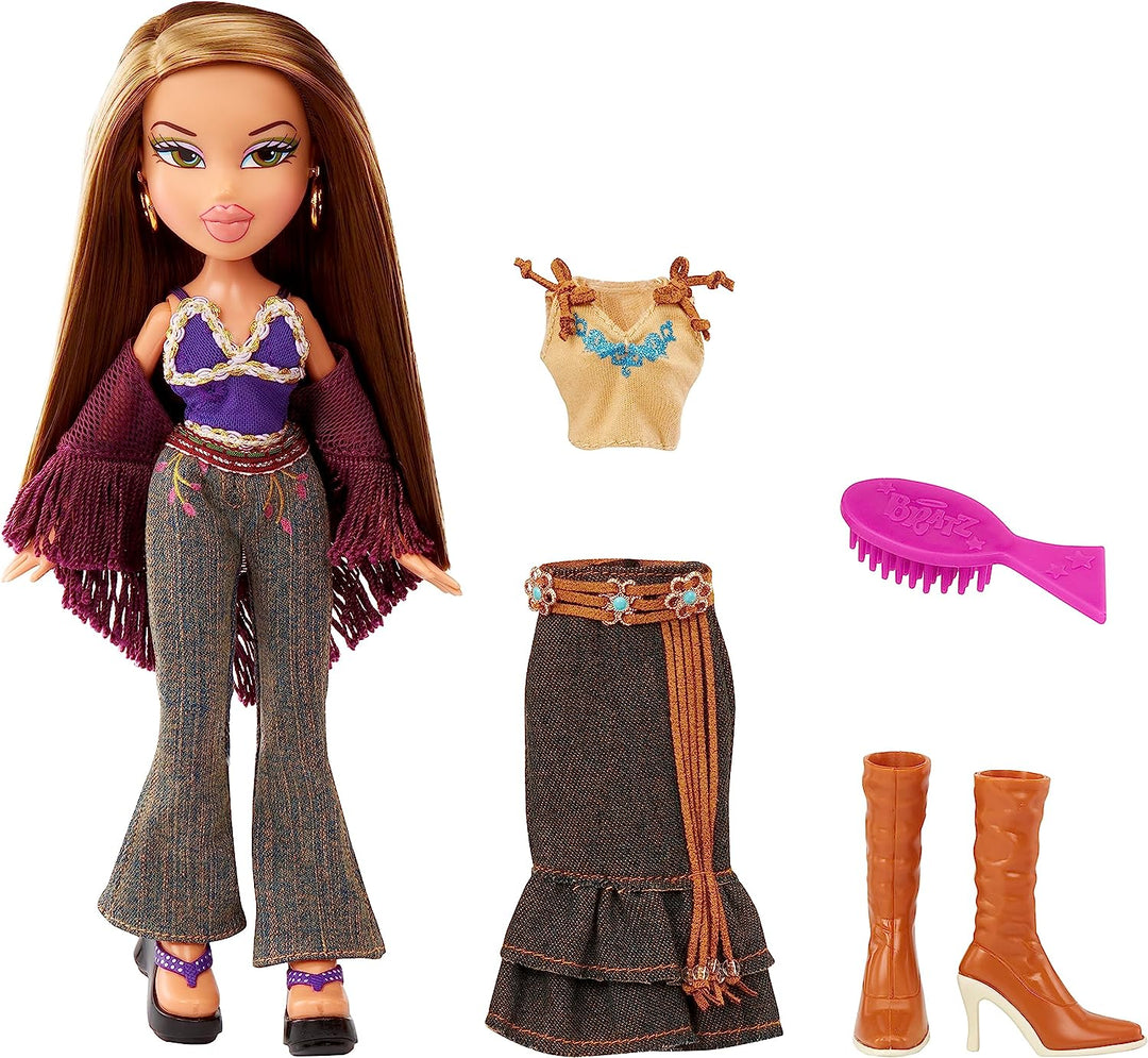 Bratz Original Fashion Doll - FIANNA - Series 3 - Doll, 2 Outfits and Poster - For Collectors and Kids Ages 6+