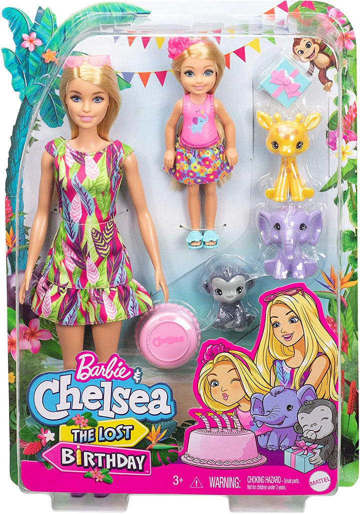 Barbie GTM82 DHA SP-Barbie &amp; Chelsea Story-Set