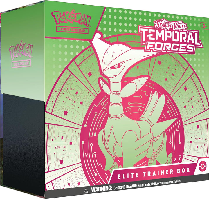 Pokemon - Scarlet & Violet - Temporal Forces - Elite Trainer Box - Iron Leaves