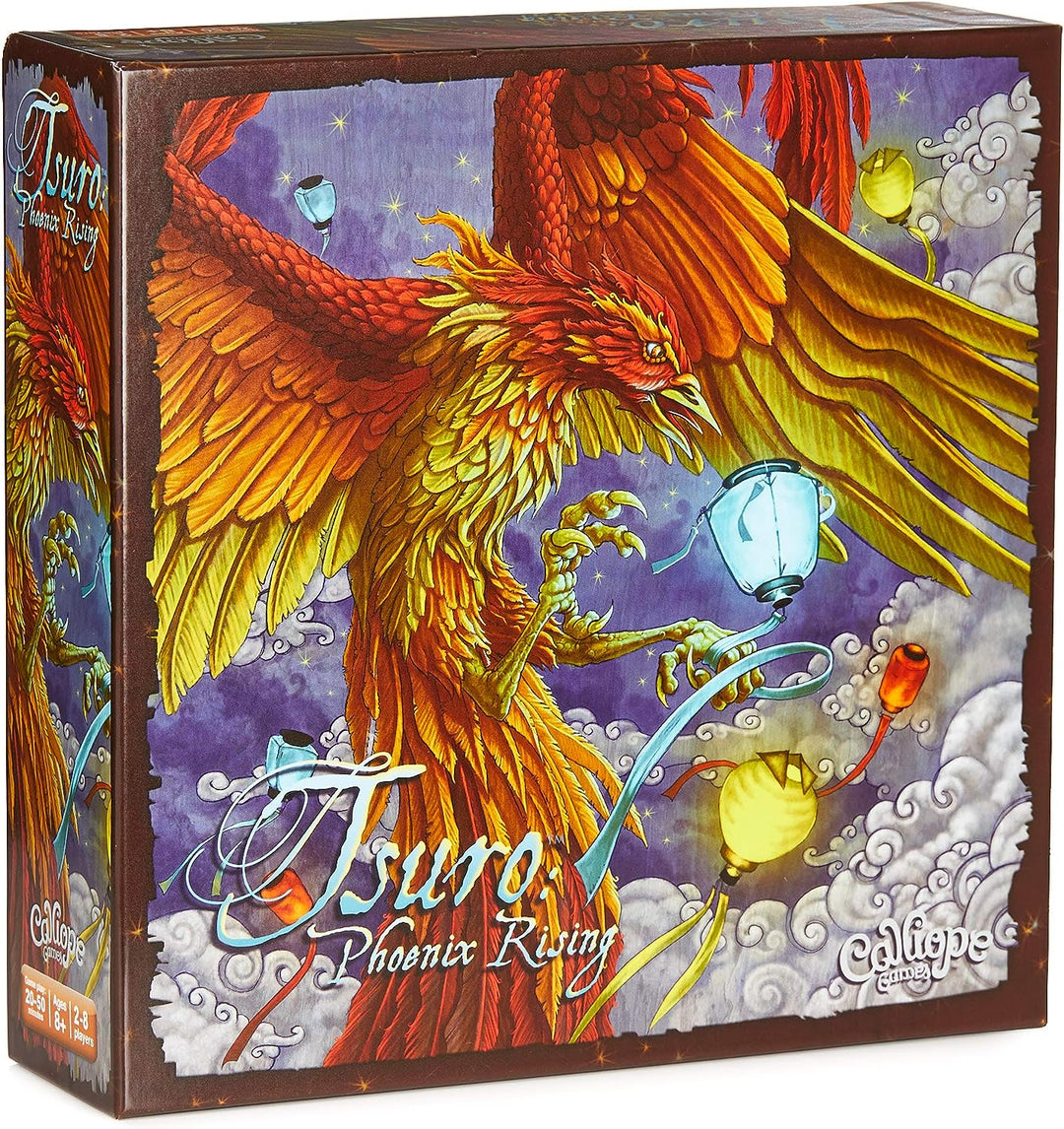 Calliope Games CLP120 Tsuro: Phoenix Rising, Mixed Colours