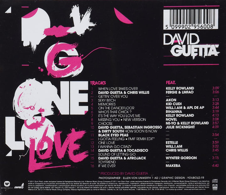 David Guetta - One More Love [Audio CD]