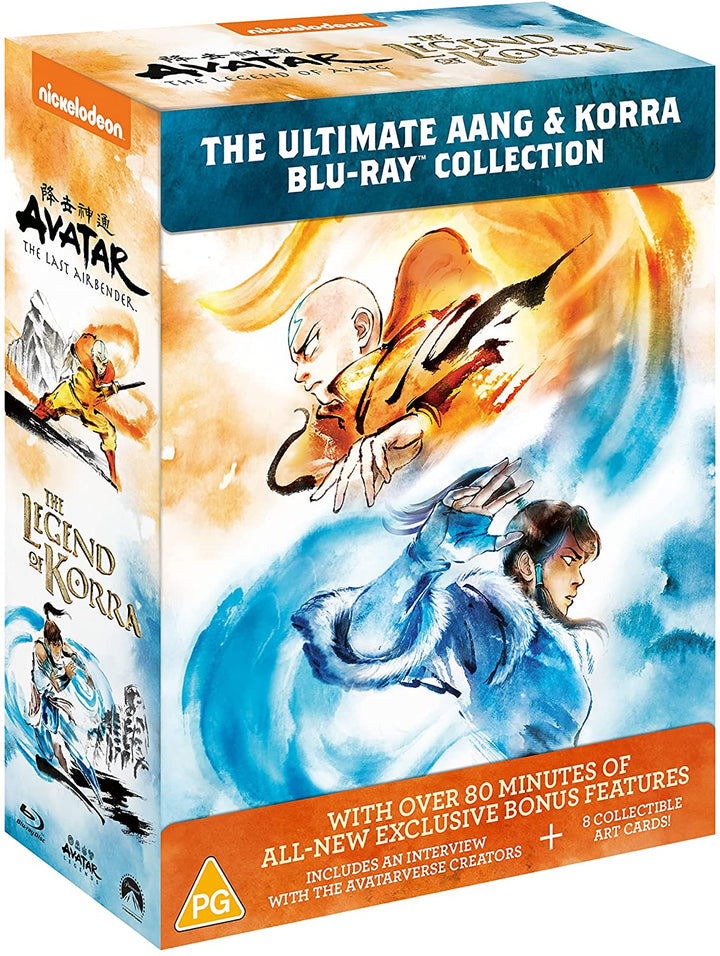 The Ultimate Avatar: The Legend of Aang &amp; The Legend of Korra Complete [Blu-ray]