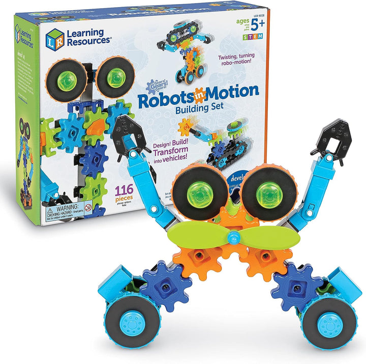 Lernressourcen LER9228, Ingenieurwesen, Roboterspielzeug für Kinder, MINT, ab 5 Jahren. Besuchen Sie uns