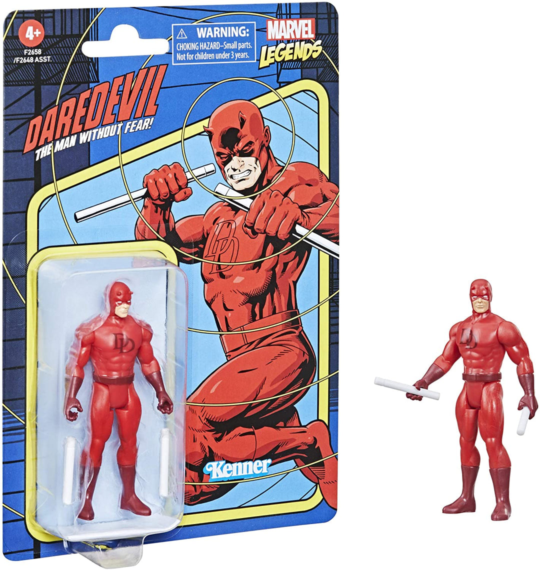 Hasbro Marvel Legends 3.75-inch Scale Retro 375 Collection Daredevil Action Figure Toy F2658