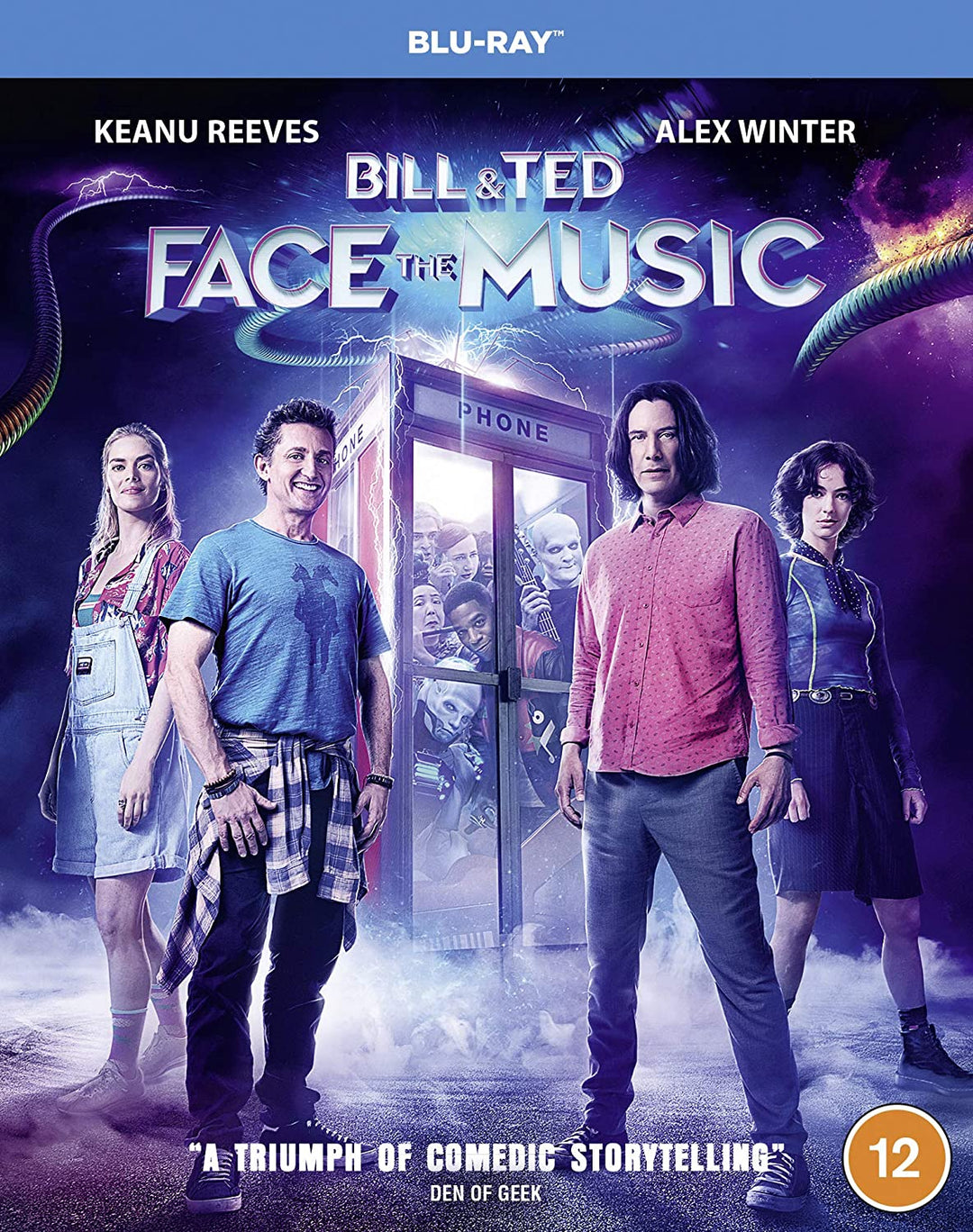 Bill & Ted Face The Music [2020] [Region Free] - Comedy/Sci-fi [BLu-ray]