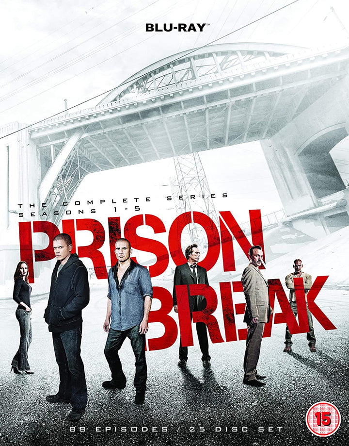 Prison Break: The Complete Series - Seasons 1-5 - Drama [Blu-ray]