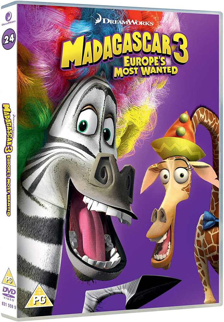 Madagascar 3: Europe's Most Wanted (Artwork-Aktualisierung 2018) – Animation [DVD]