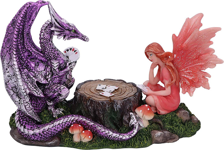 Dragon's Hand Dragon and Fairy Playing Card Figurine