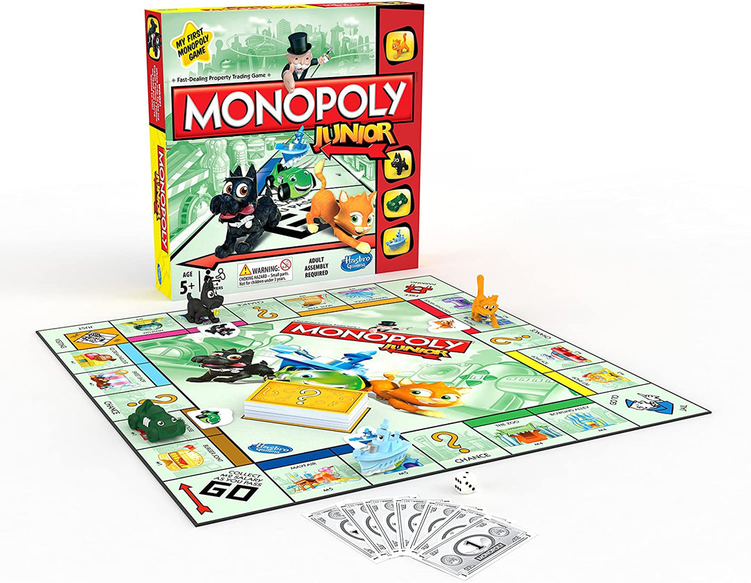 Monopoly Hasbro Gaming Junior-Spiel