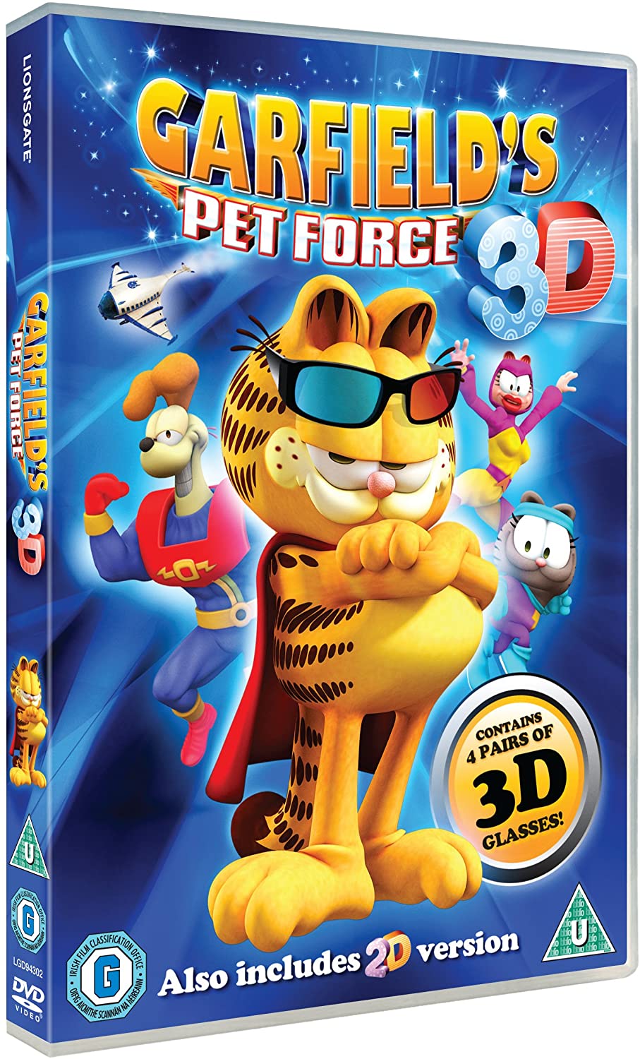 Garfield Pet Force [2017] - Comedy/Family [DVD]