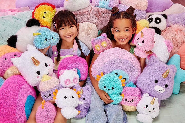 Fluffie Stuffiez Kleines Sammelplüschtier – ICE CREAM – Überraschungsenthüllung beim Auspacken mit