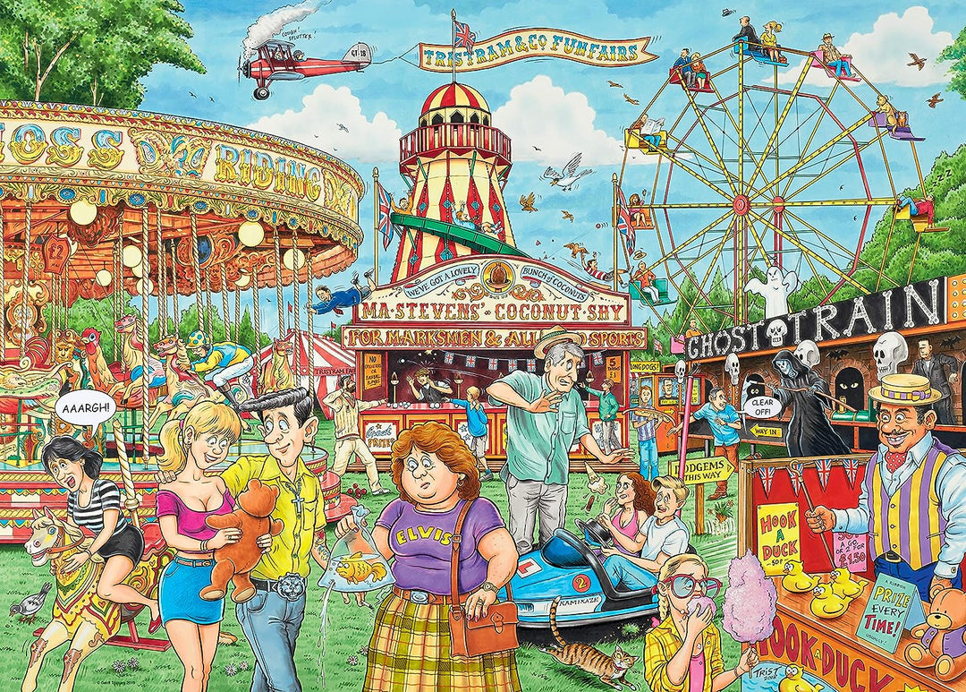 Ravensburger Best of British No.21 The Fairground 1000 Piece Jigsaw Puzzle for Adults and Kids