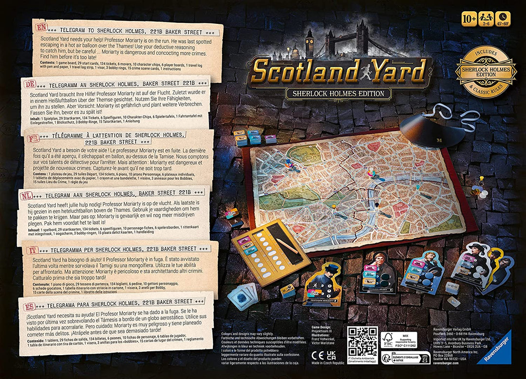 Ravensburger 27344 Scotland Yard – Sherlock Holmes