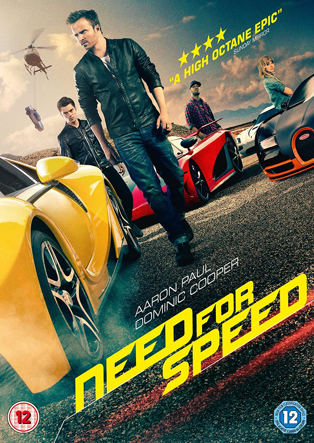 Need for Speed [2014] - Action/Drama [DVD]