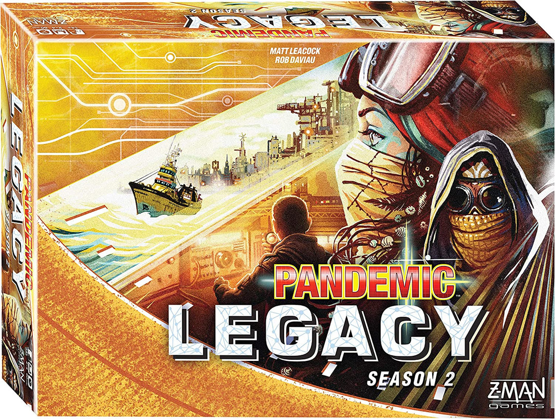 Z-Man Games | Pandemic Legacy Season 2 Yellow Edition | Board Game | Ages 13+