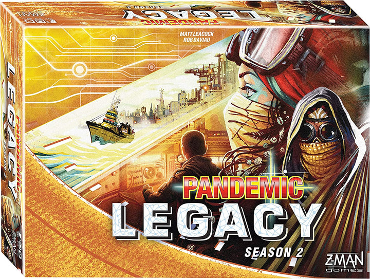 Z-Man Games | Pandemic Legacy Season 2 Yellow Edition | Board Game | Ages 13+