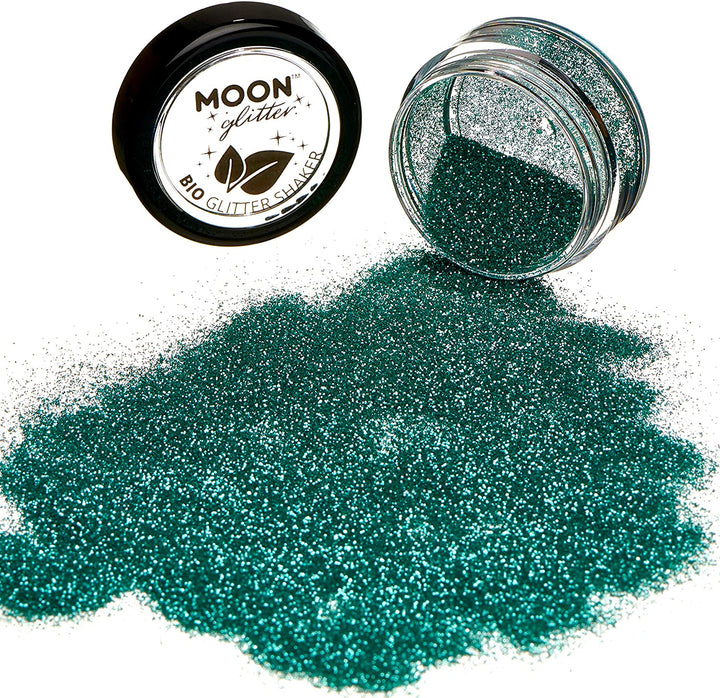 Purpurina lunar Bio Glitter Shakers - Turquesa - 5g