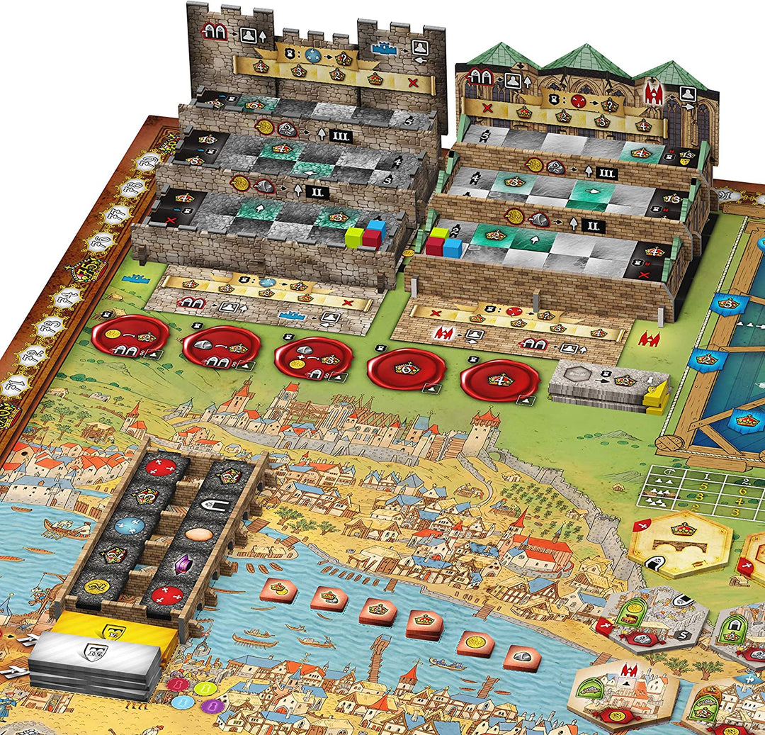 Rio Grande Games | Praga Caput Regni | Board Game | 1-4 Players | Ages 14+