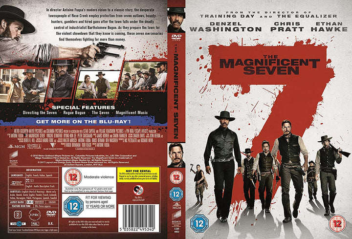 Les Sept Magnifiques [DVD] [2016]