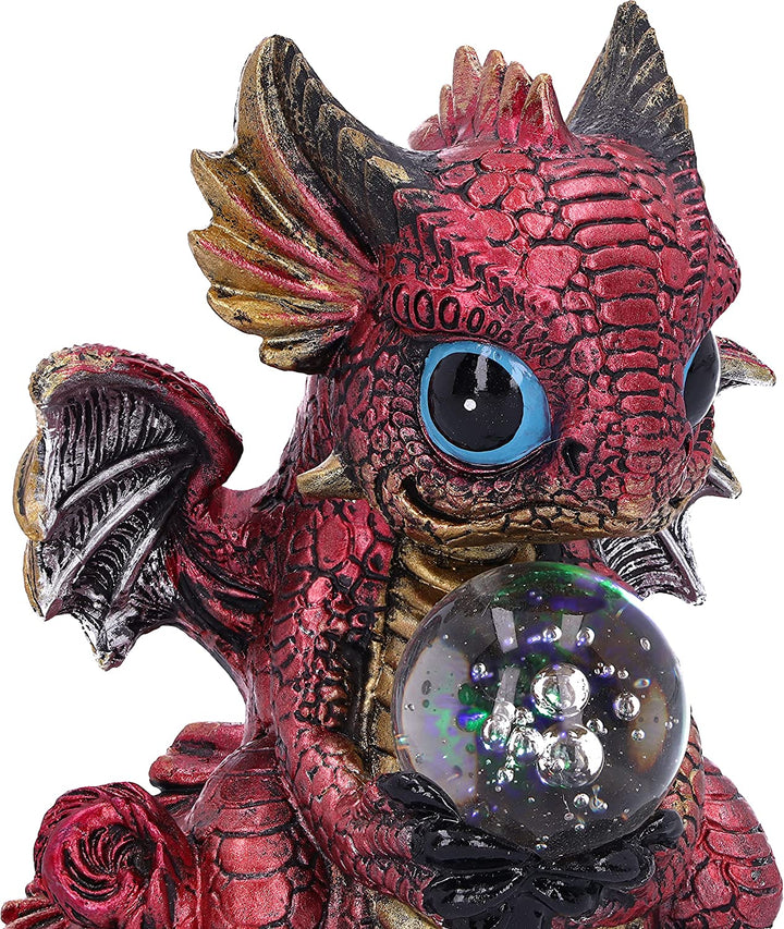 Nemesis Now Orb Glow 10,8 cm, Rot