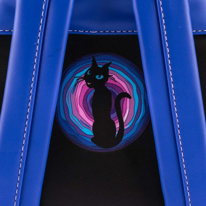 Loungefly Laika Coraline Regenmantel Cosplay Damen-Mini-Schulterrucksack mit doppeltem Riemen