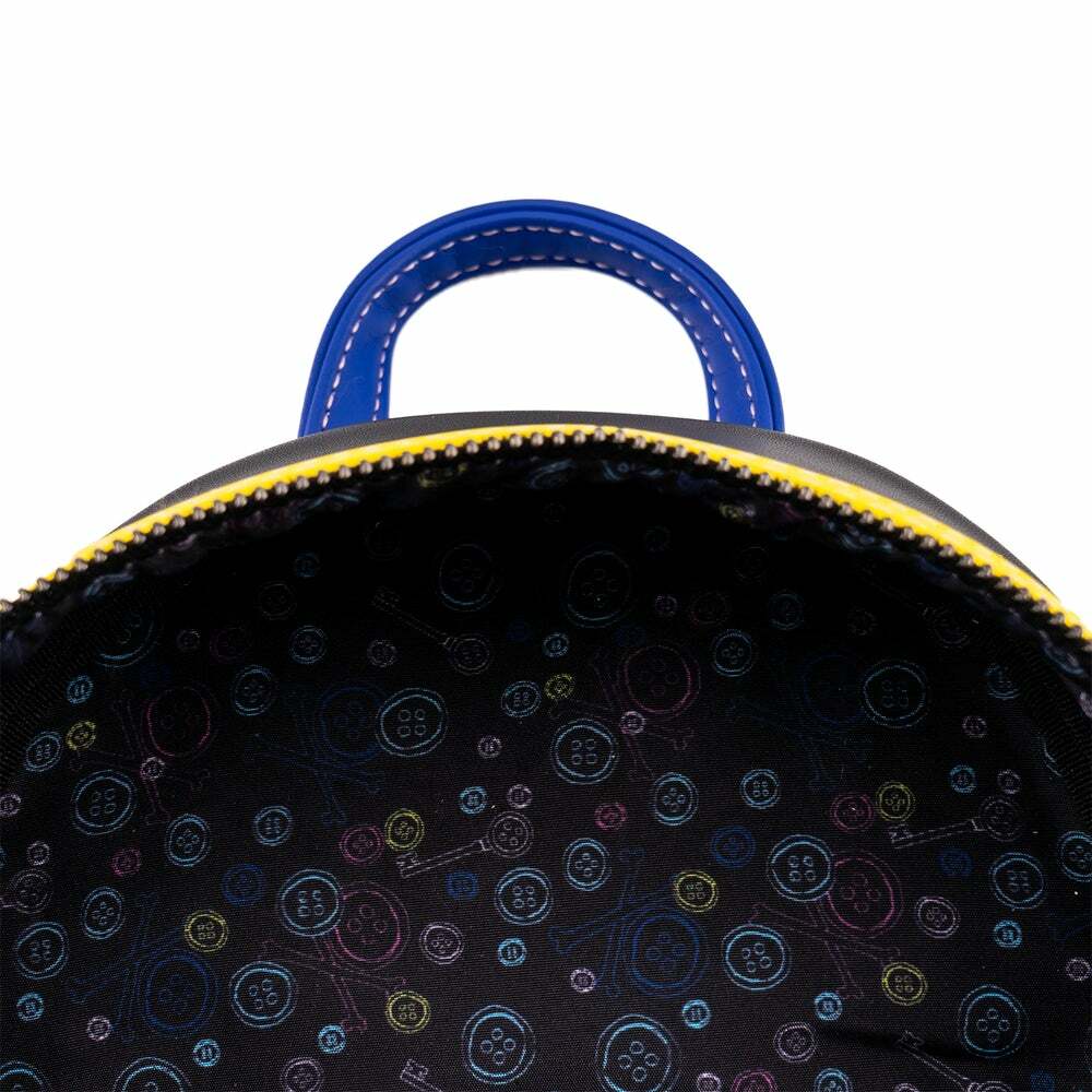 Loungefly Laika Coraline Regenmantel Cosplay Damen-Mini-Schulterrucksack mit doppeltem Riemen