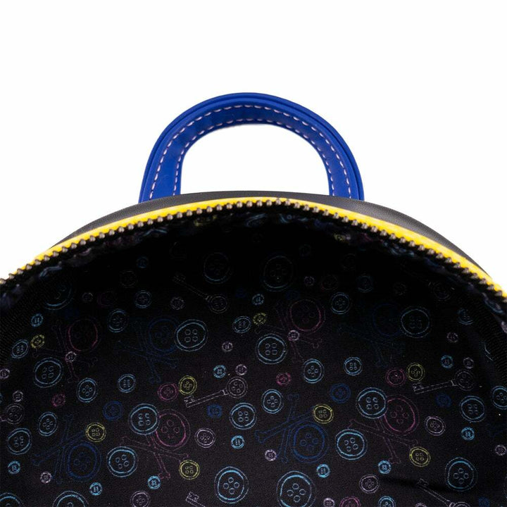 Loungefly Laika Coraline Regenmantel Cosplay Damen-Mini-Schulterrucksack mit doppeltem Riemen