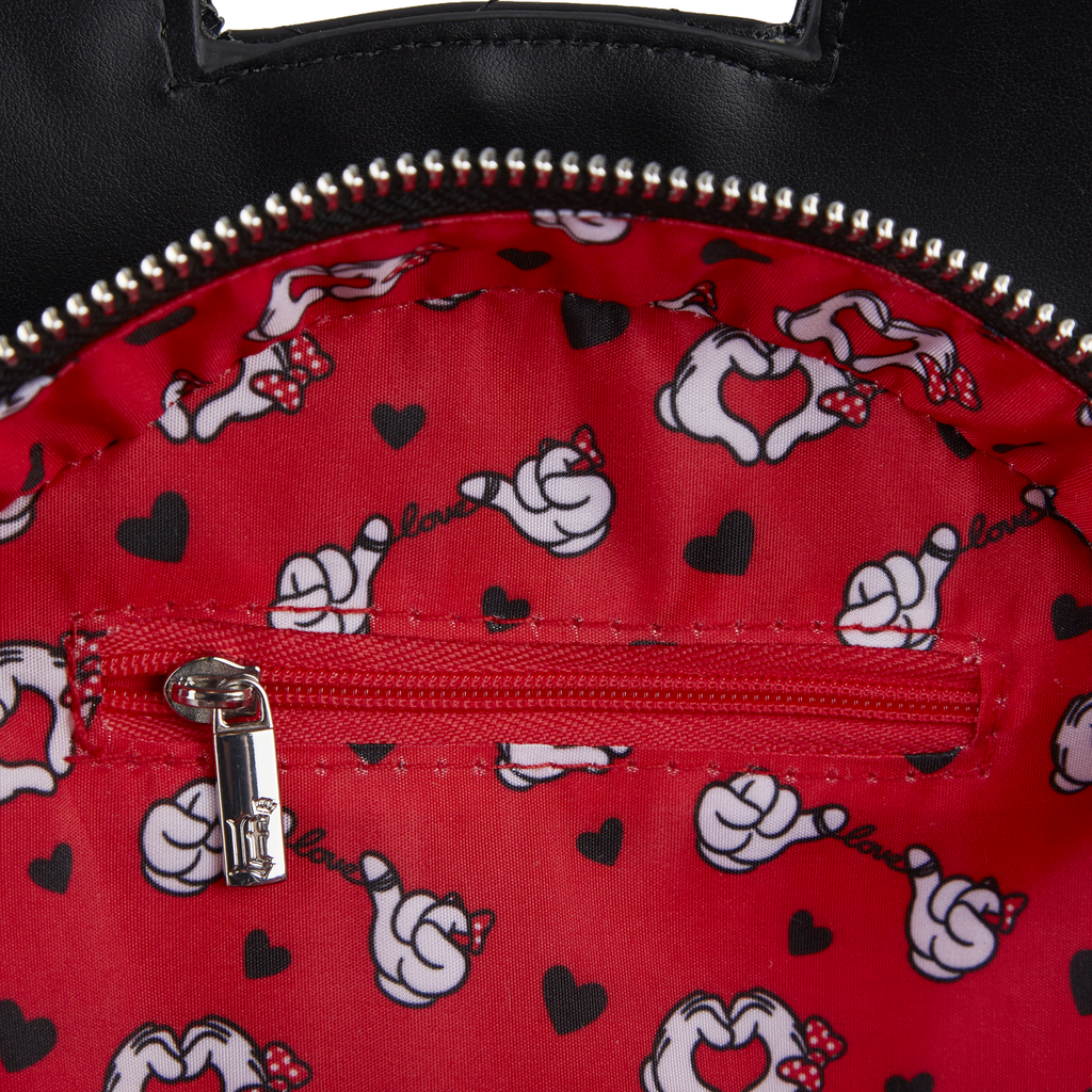 Loungefly Disney Mickey and Minnie Valentines Reversible Crossbody Bag