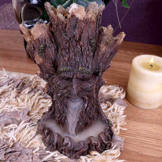 Nemesis Now Tree Spirit Backflow Tower Incense Burner 19cm Brown, Resin, One Siz