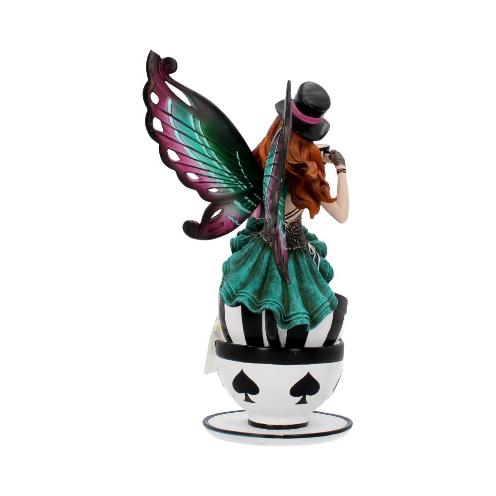 Nemesis Now B3317J7 Hatter 16cm Figurine, Resin, Teal, One Size