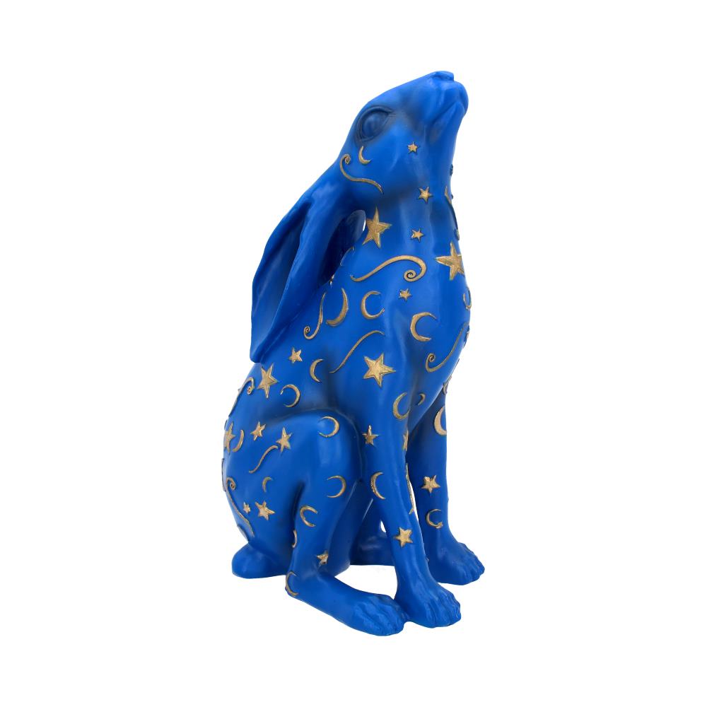 Nemesis Now Lepus Hare Figurine, Blue, 26cm