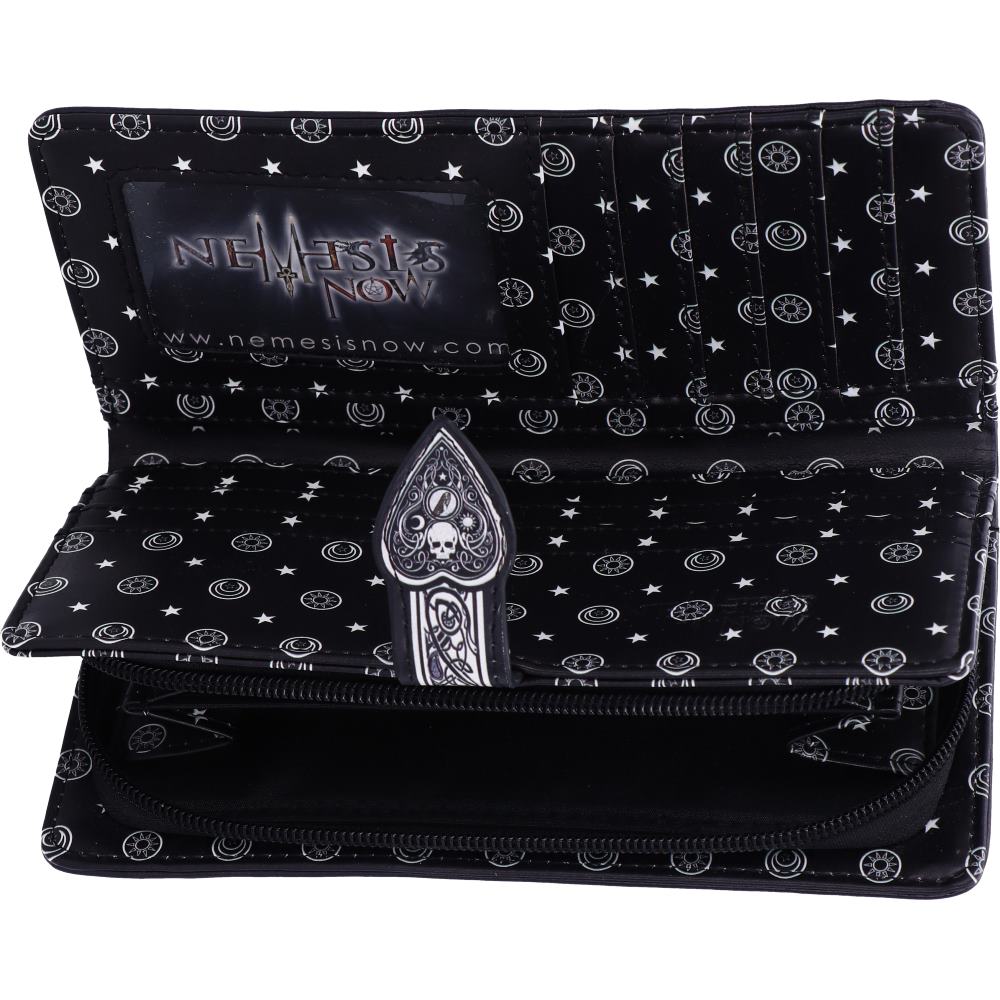 Nemesis Now B4106M8 Spirit Board Embossed Purse 19cm Black, PU