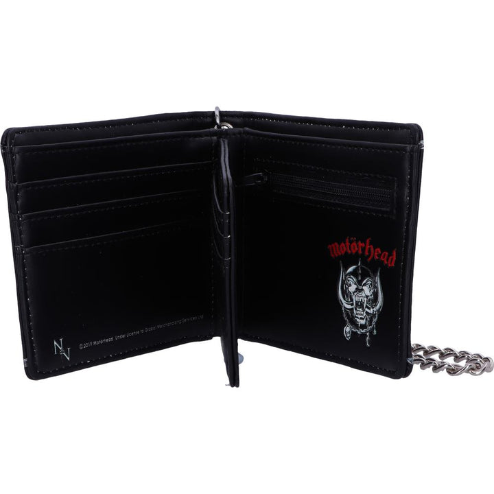 Nemesis Now Officially Licensed Motorhead Ace of Spades Warpig Snaggletooth Wallet, Black, Polyurethane, 11cm