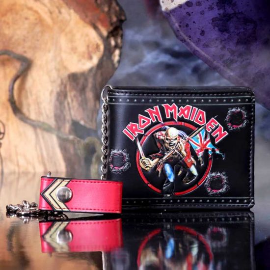 Nemesis Now Officially Licensed Iron Maiden Eddie Trooper Wallet, PU, Black, 11cm