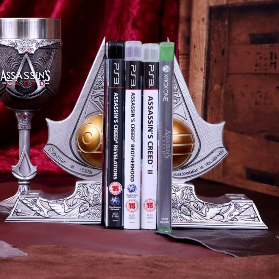 Nemesis Now Officially Licensed Assassin's Creed Apple of Eden Resin Bookends, S