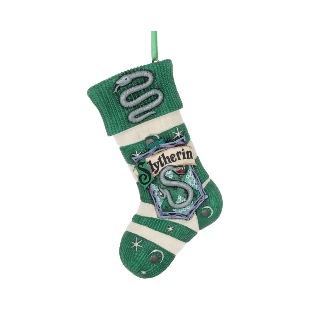 Nemesis Now Officially Licensed Harry Potter Slytherin Stocking Hanging Ornament