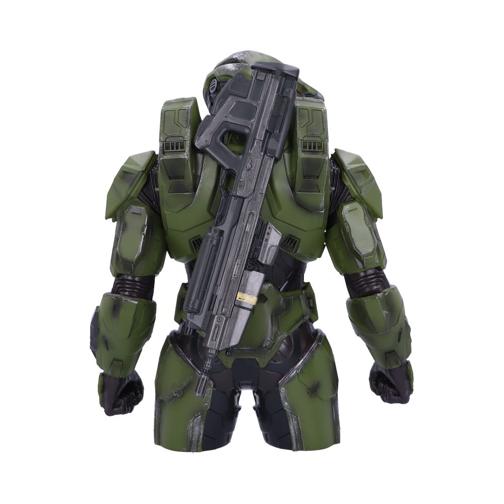 Nemesis Now Halo Master Chief Bust Box 30cm, Green