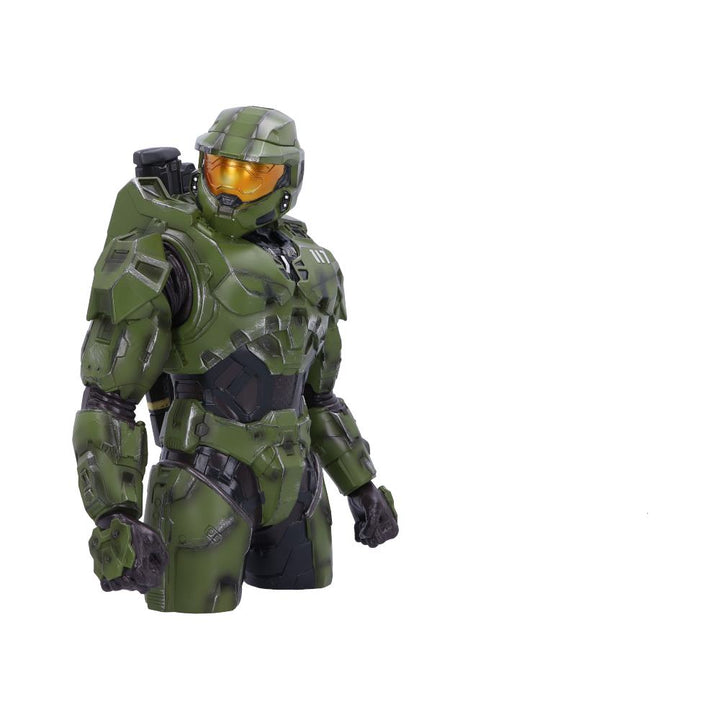 Nemesis Now Halo Master Chief Bust Box 30cm, Green