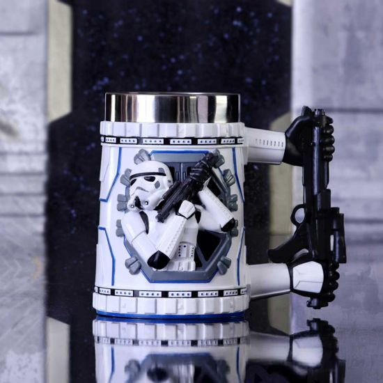 Nemesis Now Officially Licensed Stormtrooper Tankard, White, 18cm