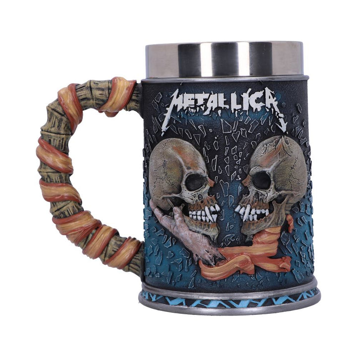 Nemesis Now Officially Licensed Metallica Sad But True Tankard 15.5cm, Blue