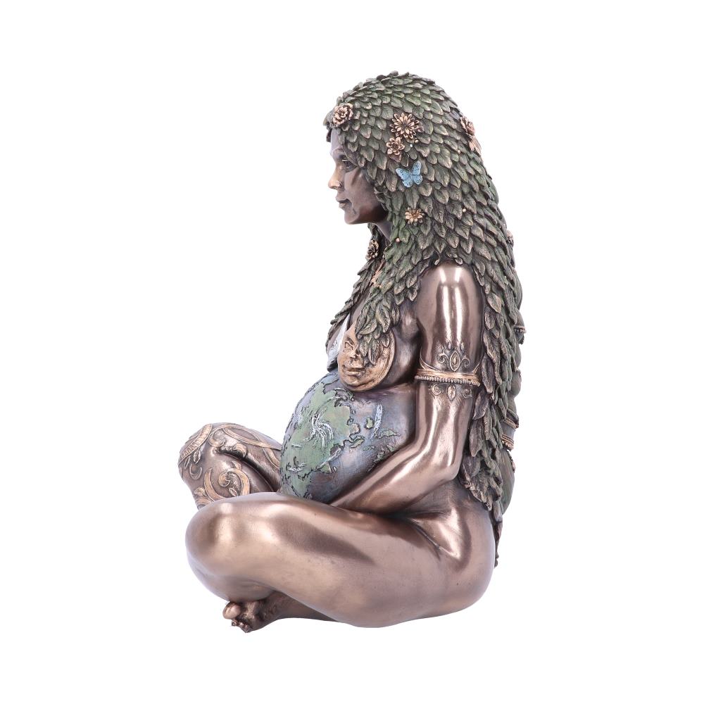 Nemesis Now Ethereal Mother Earth Gaia Art Statue Figurine, Polyresin, Bronze, 30cm